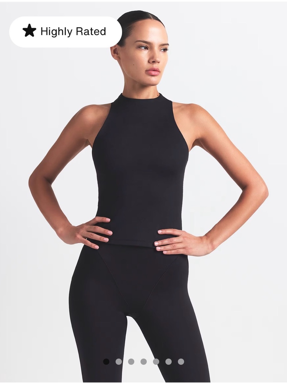 Nike x SKIMS Black Sports Bra - Logo Back
